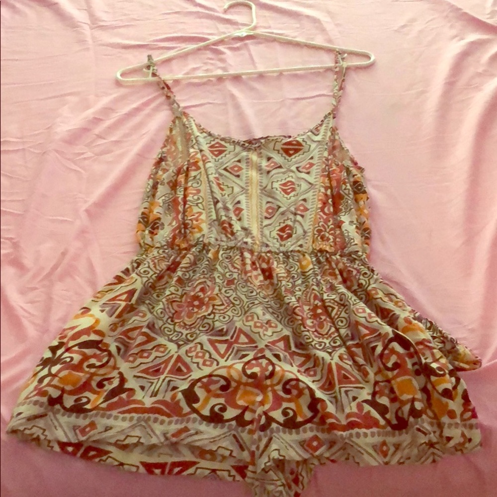 Angie pattern romper